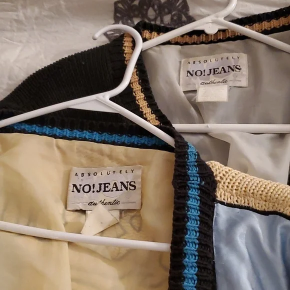 No jeans cardigan. (Ea) flash $150